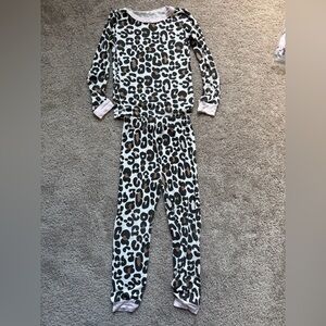 Leopard Print Kids Pajamas
